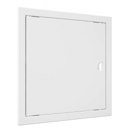 Люк 30 x 30 пластиковый EVECS с ручкой и фланцем