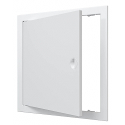 Люк 30 x 30 пластиковый EVECS с ручкой и фланцем