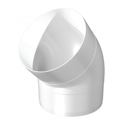 Колено Ø125мм х 45° ERA 12.5ККП 45