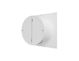Вентилятор Ø100мм DICITI SLIM 6С White с обратным клапаном