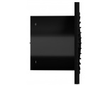 Вентилятор Ø100мм DICITI SLIM 4С Matt black с обратным клапаном