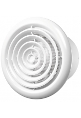 Вентилятор Ø100мм Era FLOW 4S с круглой решеткой и сеткой, на шарикоподшипниках