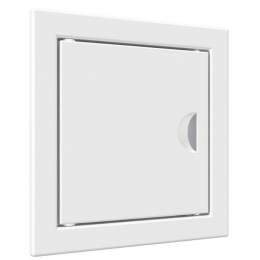 Люк 10 x 10 пластиковый EVECS с ручкой и фланцем