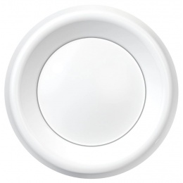 Анемостат Ø100мм Era АПВП 145х145мм, вытяжной регулируемый, белый