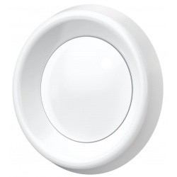 Анемостат Ø100мм Era АПВП 145х145мм, вытяжной регулируемый, белый