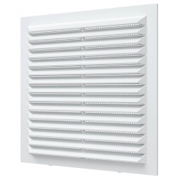 Вентиляционная решетка 138х138мм Era С сетка, белый