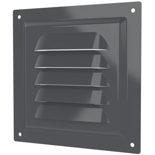 Вентиляционная решетка 125х125мм Era МЭ сталь оцинкованная, сетка, серый купить в интернет магазине Санрай73