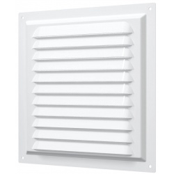 Вентиляционная решетка 200х200мм Era МЭ сталь оцинкованная, сетка, белый