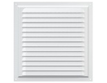 Вентиляционная решетка 250х250мм Era МЭ сталь оцинкованная, сетка, белый