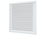 Вентиляционная решетка 250х250мм Era МЭ сталь оцинкованная, сетка, белый