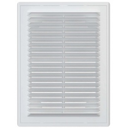Вентиляционная решетка 150х200мм Era Р разъемная, сетка, белый