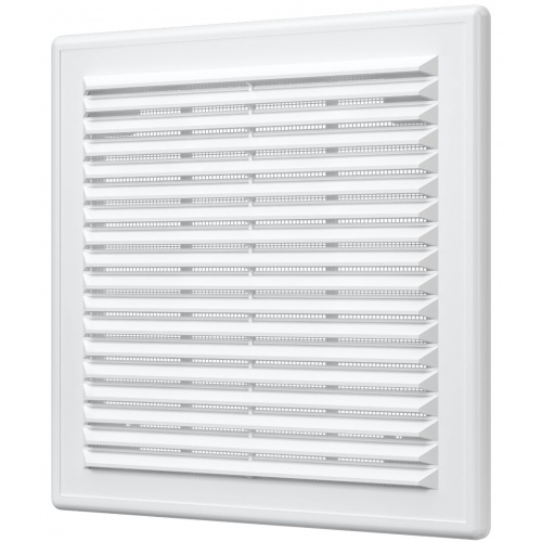 Вентиляционная решетка 209х209мм Era Р разъемная, сетка, белый купить в интернет магазине Санрай73