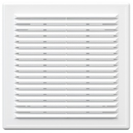 Вентиляционная решетка 209х209мм Era Р разъемная, сетка, белый