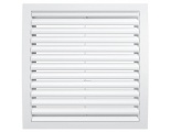 Вентиляционная решетка 250х250мм Era РР разъемная, белый