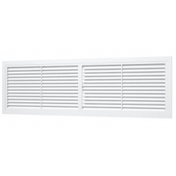 Вентиляционная решетка 455х133мм Era РП разъемная, переточная, белый