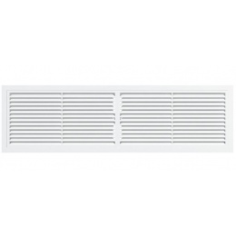 Вентиляционная решетка 455х133мм Era РП разъемная, переточная, белый