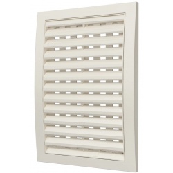 Вентиляционная решетка 180х250мм Era РРП разъемная, регулируемая, слоновая кость