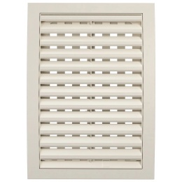 Вентиляционная решетка 180х250мм Era РРП разъемная, регулируемая, слоновая кость