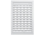 Вентиляционная решетка 200х300мм Era РРП разъемная, регулируемая, белый