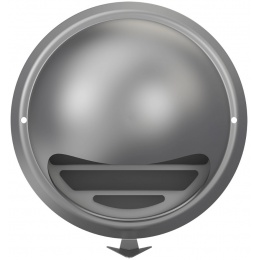 Стенной выход Ø165мм Era ВМ фланец Ø100мм, каплесборник, сетка, сталь нержавеющая