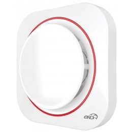 Вентилятор Ø125мм Era Disc 183х183мм, белый