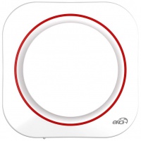 Вентилятор Ø125мм Era Disc 183х183мм, обратный клапан, белый