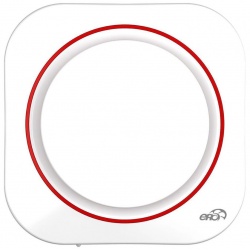 Вентилятор Ø125мм Era Disc 183х183мм, обратный клапан, белый