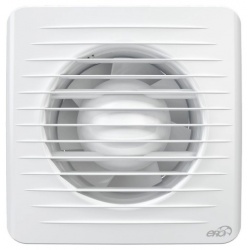Вентилятор Ø100мм Era Era 150х150мм, сетка, белый