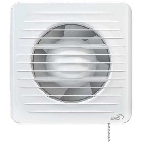 Вентилятор Ø100мм Era Era 150х150мм, сетка, обратный клапан, выключатель, белый купить в интернет магазине Санрай73
