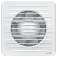 Вентилятор Ø100мм Era Era 150х150мм, сетка, обратный клапан, белый