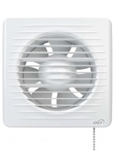 Вентилятор Ø125мм Era Era 175х175мм, сетка, обратный клапан, выключатель, белый