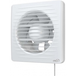 Вентилятор Ø125мм Era Era 175х175мм, сетка, обратный клапан, выключатель, белый