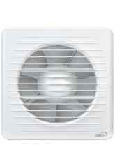 Вентилятор Ø125мм Era Era 175х175мм, сетка, обратный клапан, белый