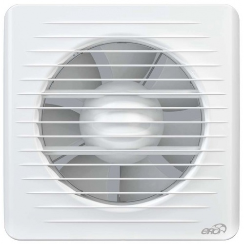 Вентилятор Ø125мм Era Era 175х175мм, сетка, обратный клапан, белый купить в интернет магазине Санрай73