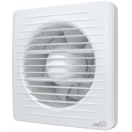 Вентилятор Ø125мм Era Era 175х175мм, сетка, обратный клапан, белый