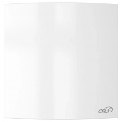 Вентилятор Ø100мм Era Quadro 172х172мм, обратный клапан, белый
