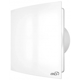 Вентилятор Ø100мм Era Quadro 172х172мм, обратный клапан, белый