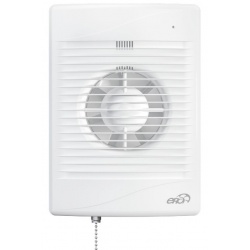 Вентилятор Ø100мм Era Standard 180х250мм, выключатель, белый