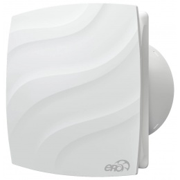 Вентилятор Ø100мм Era Wave 151х151мм, белый