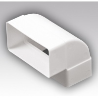 Колено вертикальное  60мм х 120мм х 90° ERA 612КВП 90