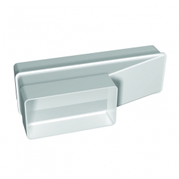 Соединитель 60мм х 120мм/60мм х 204мм эксц плоский/плоский 612РП20П