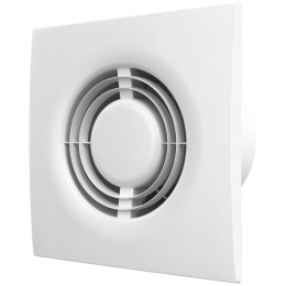 Вентилятор Ø100мм Auramax D 160х160мм, белый