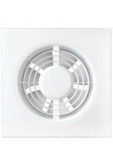 Вентилятор Ø125мм Auramax D 180х180мм, белый