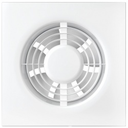 Вентилятор Ø125мм Auramax D 180х180мм, белый