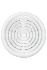 Вентилятор Ø125мм Auramax RF 164х164мм, сетка, белый