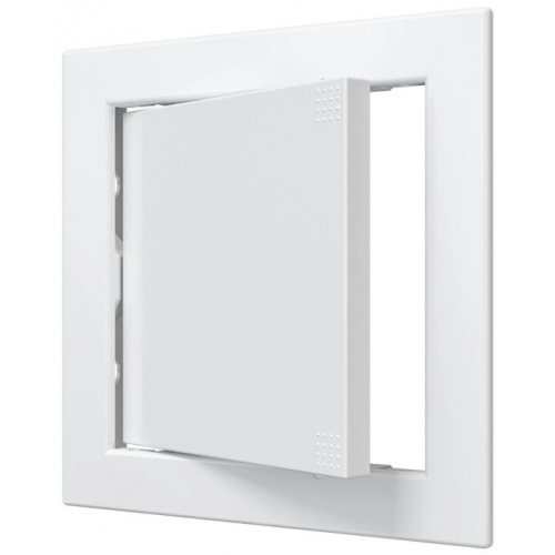 Люк ревизионный 168х168мм Auramax AD, фланец 146х146мм, нажимной, пластиковый белый купить в интернет магазине Санрай73