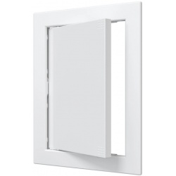 Люк ревизионный 168х218мм Auramax AD, фланец 146х196мм, нажимной, пластиковый белый