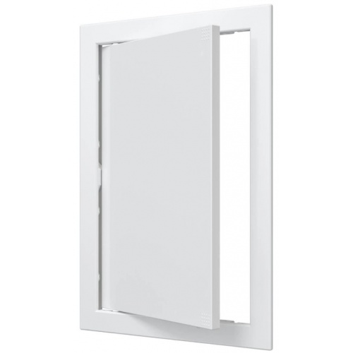 Люк ревизионный 218х318мм Auramax AD, фланец 196х296мм, нажимной, пластиковый белый купить в интернет магазине Санрай73