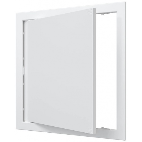 Люк ревизионный 318х318мм Auramax AD, фланец 296х296мм, нажимной, пластиковый белый купить в интернет магазине Санрай73