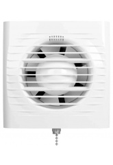 Вентилятор Ø100мм Auramax Optima 150х150мм, выключатель, белый